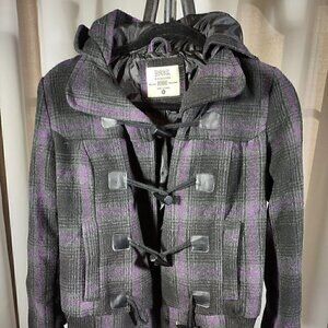 Discovery Coat, Purple, Gray, Black Size S